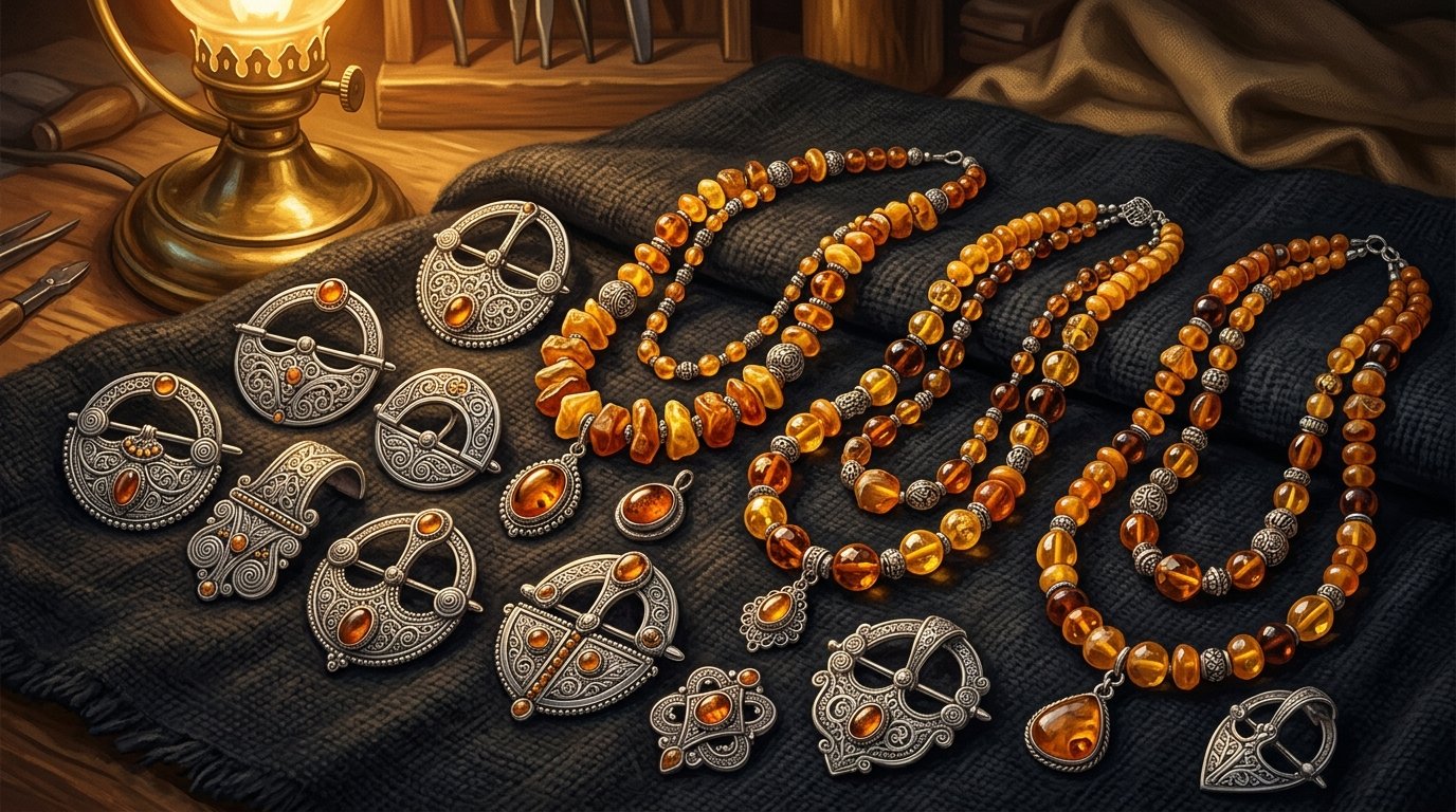 What Berber Silver Jewelry Actually Means: Fibulas, Amber and 2,000 Years of Symbols