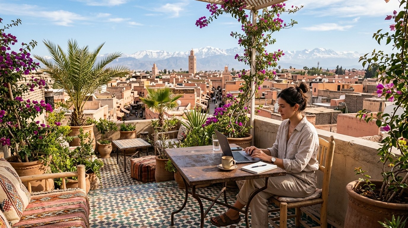 Morocco Digital Nomad Complete Guide 2026: Visas, Cities, Cost & Wi-Fi