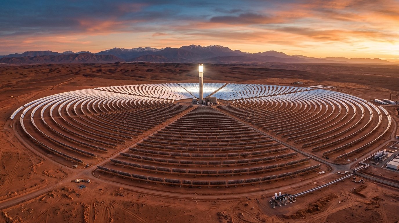 Morocco's Renewable Energy Revolution: The Noor Solar Megaproject and a Green Future